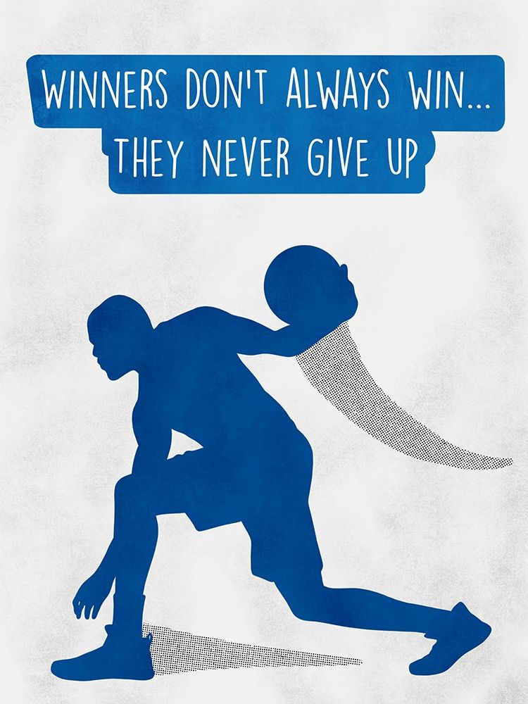 Never Give Up art print by Marcus Prime for $57.95 CAD