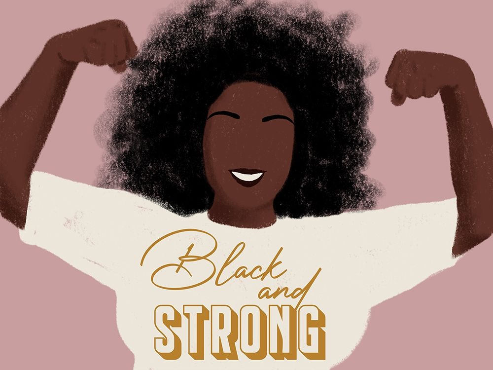 Black And Strong art print by Marcus Prime for $57.95 CAD