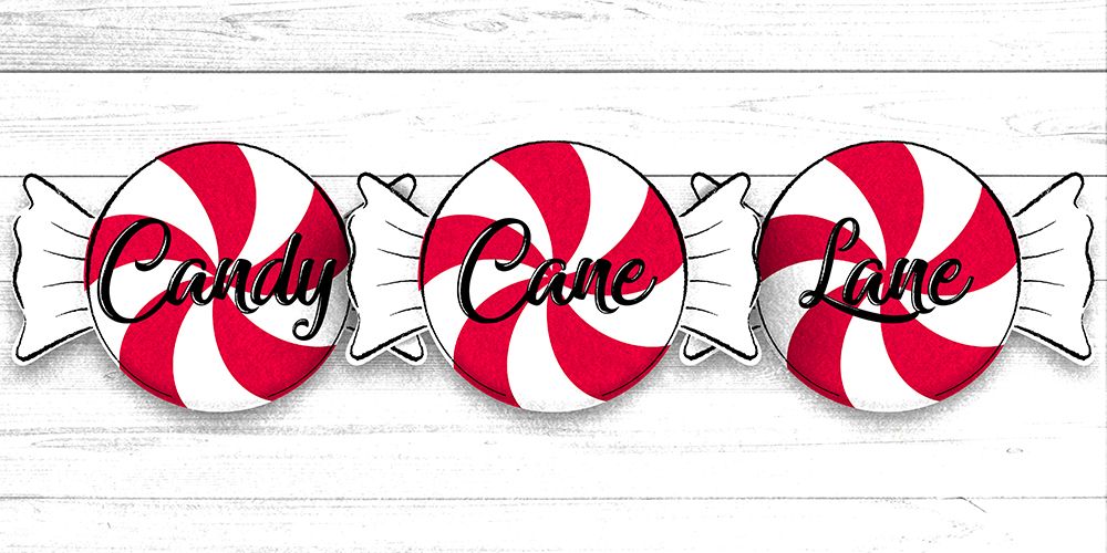 Candy Cane Lane art print by Marcus Prime for $57.95 CAD