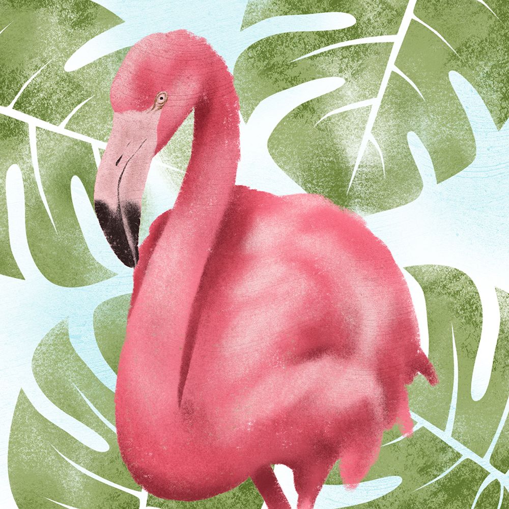 Emerging Flamingo 2 art print by Marcus Prime for $57.95 CAD