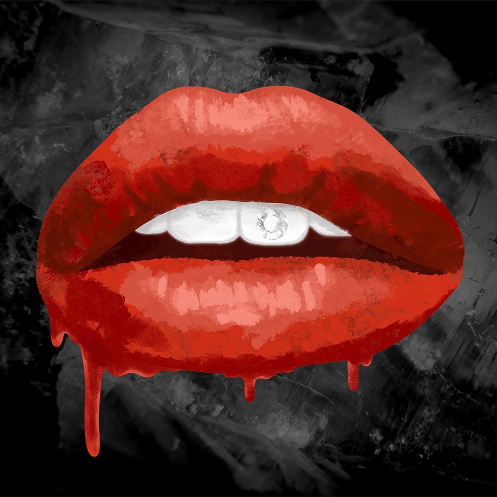 Iced Lips art print by Marcus Prime for $57.95 CAD