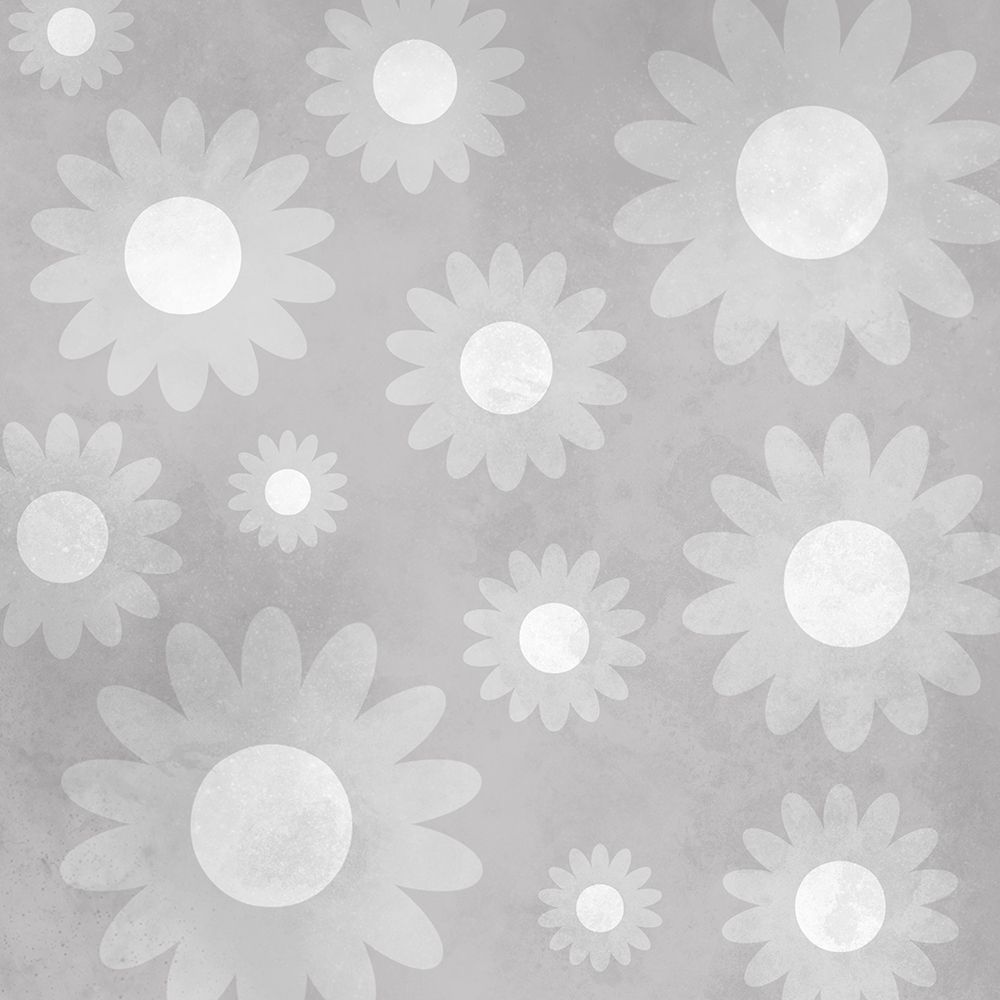 Monochromatic Floral art print by Marcus Prime for $57.95 CAD