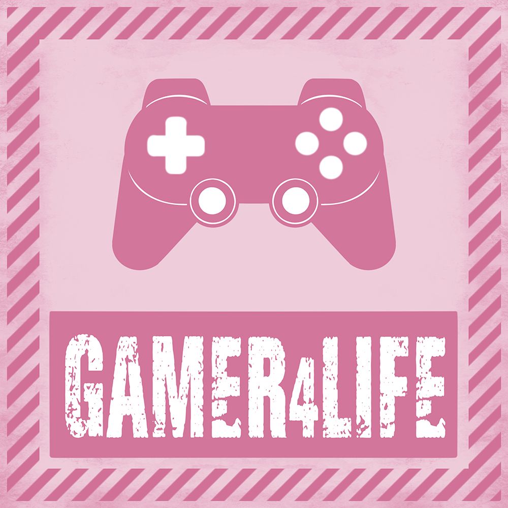 Gamer Girl 4 Life art print by Marcus Prime for $57.95 CAD