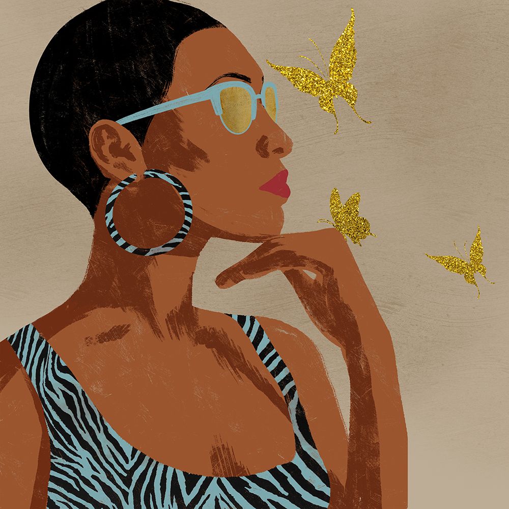 Fierce And Elegant 1 art print by Marcus Prime for $57.95 CAD