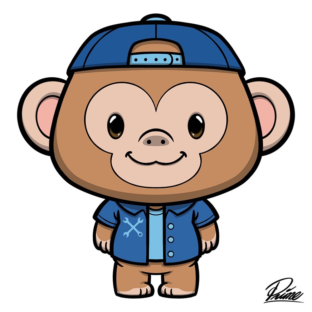 Ramsey Monkey art print by Marcus Prime for $57.95 CAD