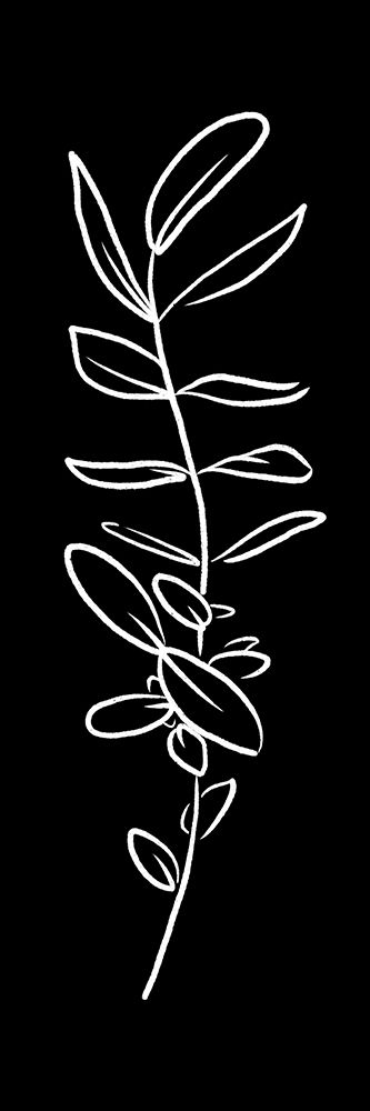 Simple Black Flower art print by Milli Villa for $57.95 CAD