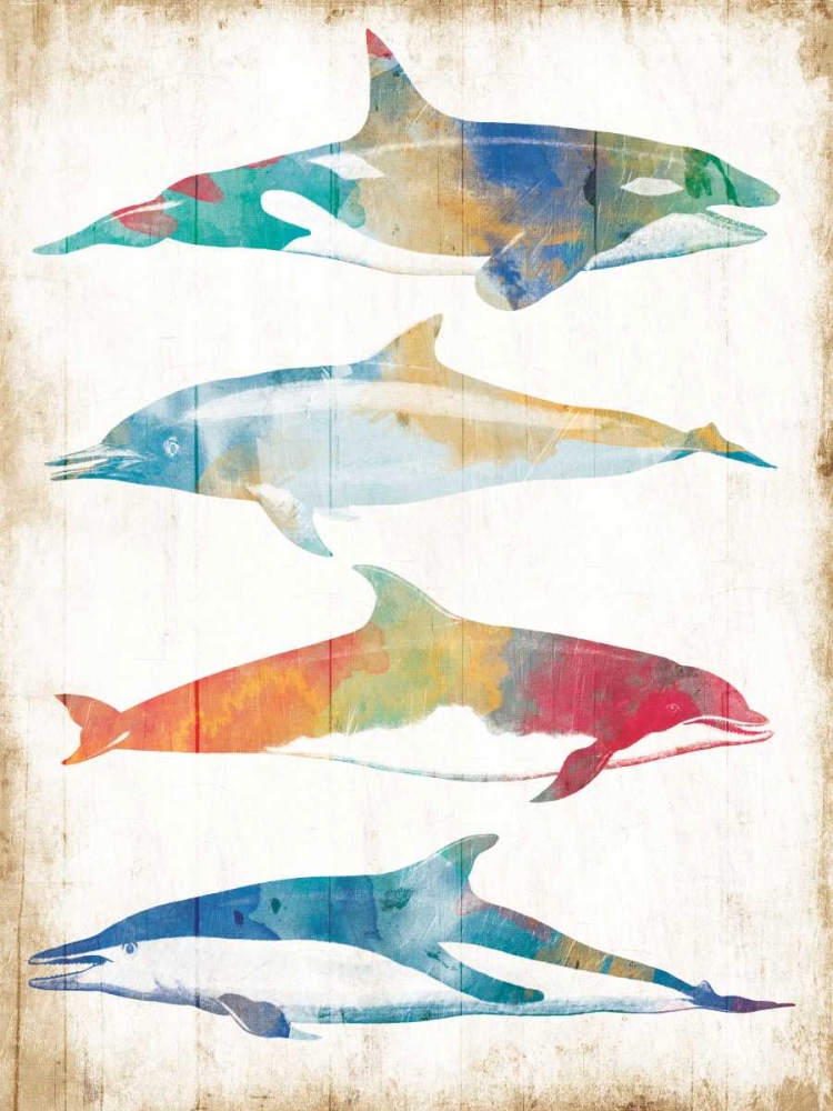 Colorful Sea Life art print by Milli Villa for $57.95 CAD
