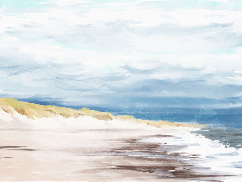 The Beach In Calm art print by Milli Villa for $57.95 CAD