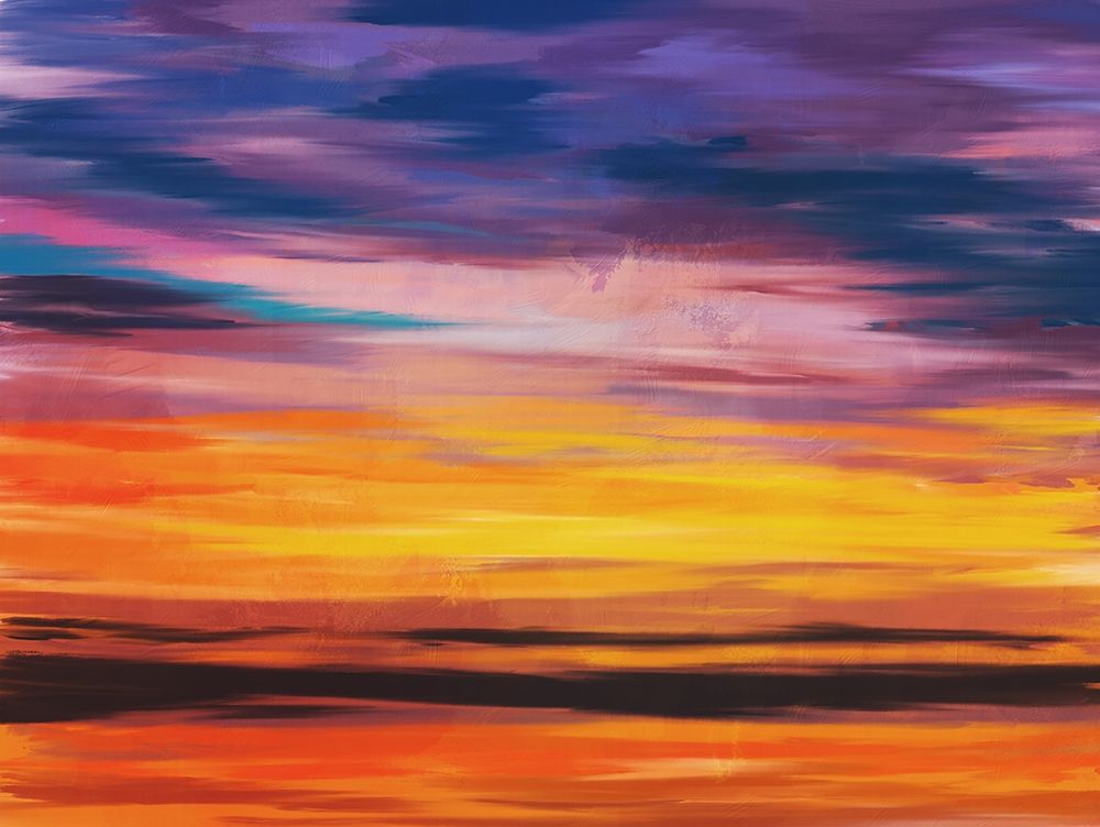 Sunset In Motion art print by Milli Villa for $57.95 CAD