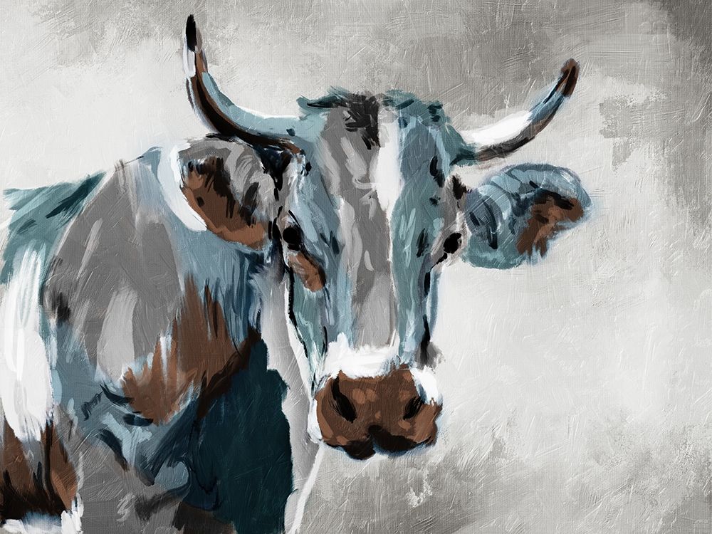 Cow Looking art print by Milli Villa for $57.95 CAD
