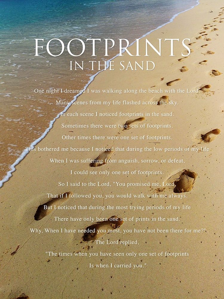 Footprints art print by Milli Villa for $57.95 CAD