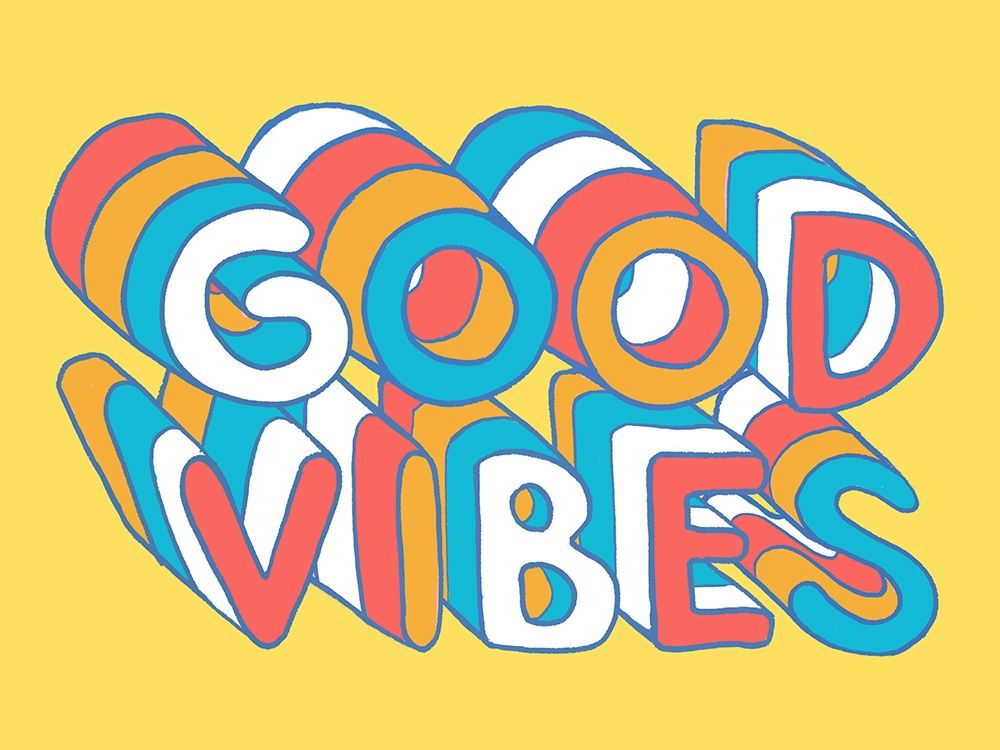 Good Vibes art print by Milli Villa for $57.95 CAD