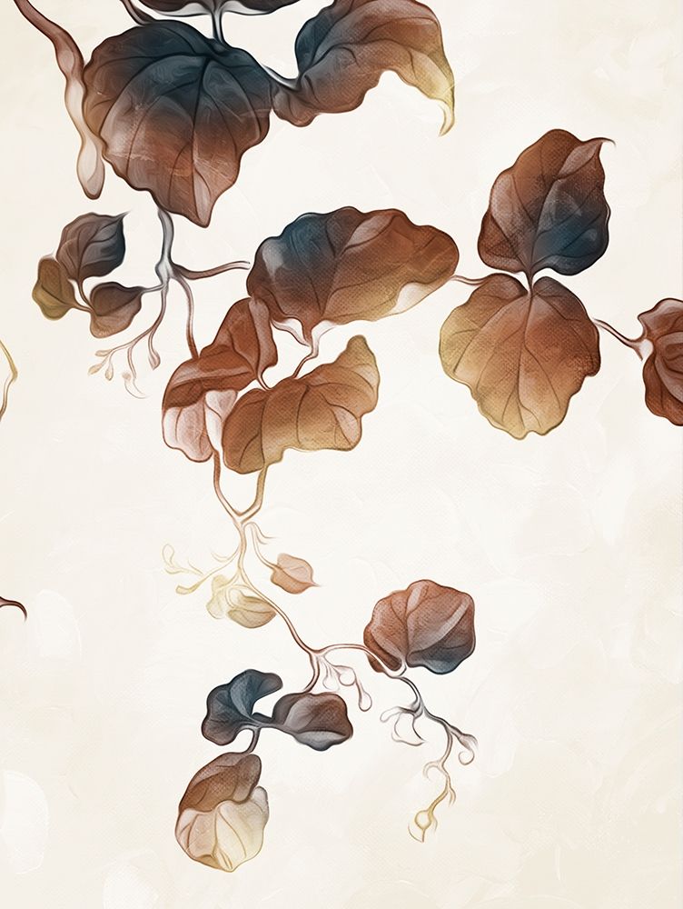 Hanging Autumn Leaves 2 art print by Milli Villa for $57.95 CAD