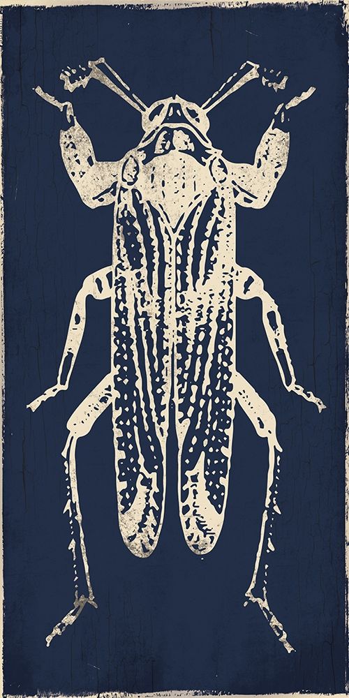 Bug Life Blue Four art print by Milli Villa for $57.95 CAD