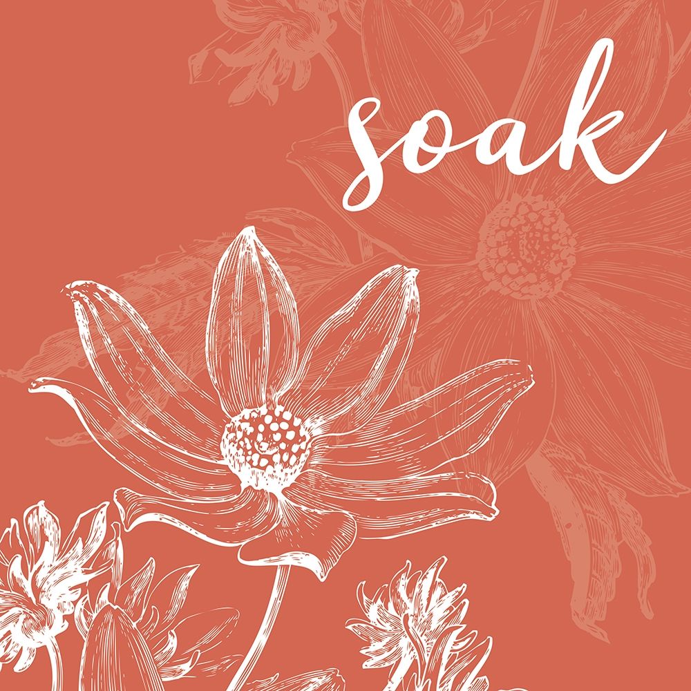 Soak Flower art print by Milli Villa for $57.95 CAD