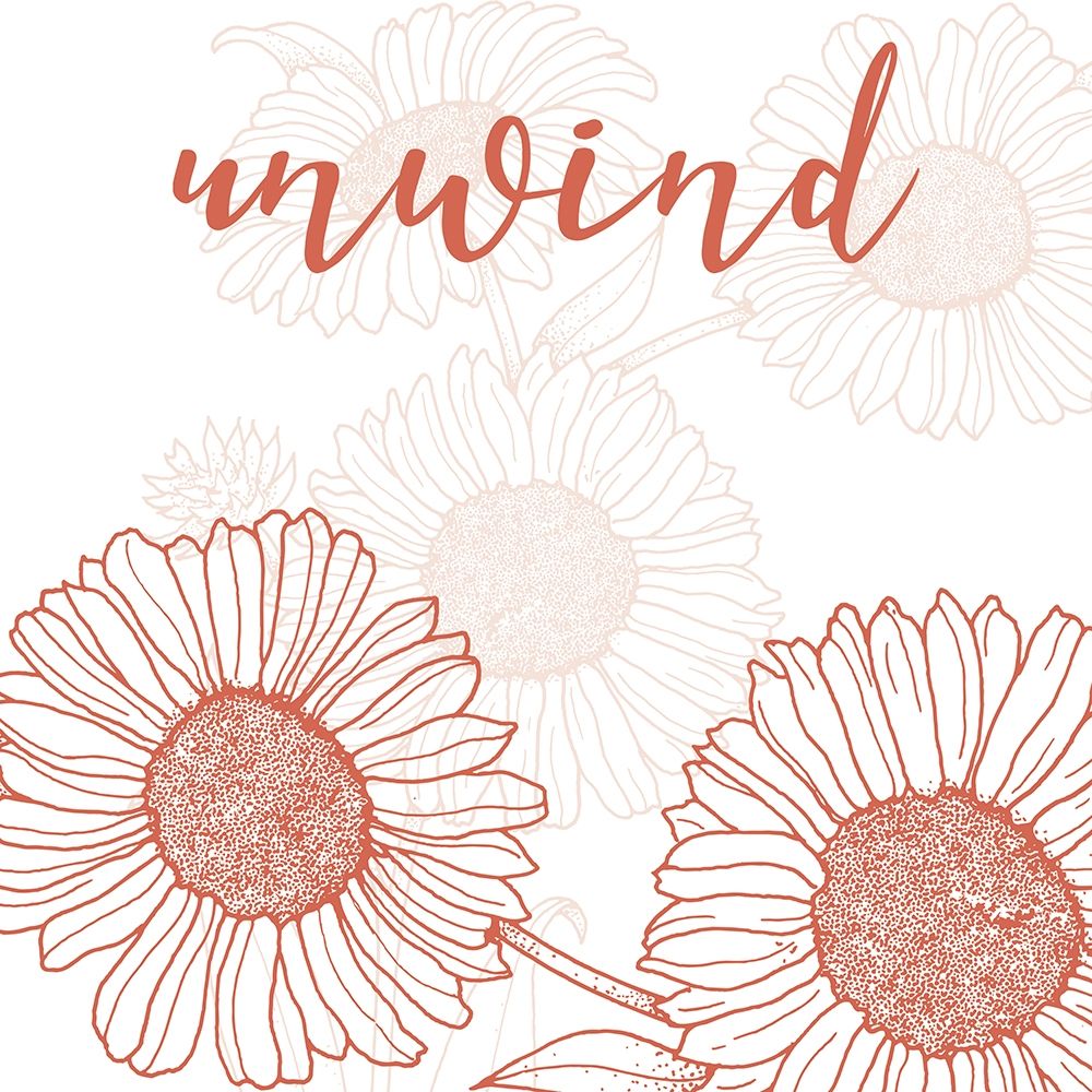 Unwind Flower art print by Milli Villa for $57.95 CAD