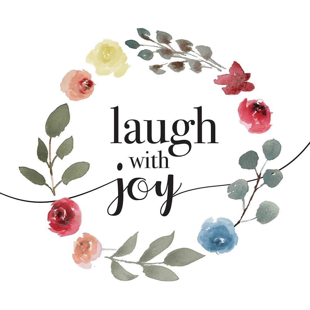 Laugh With Joy art print by Milli Villa for $57.95 CAD