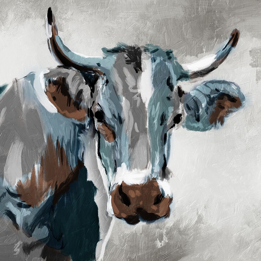 Looking Cow art print by Milli Villa for $57.95 CAD