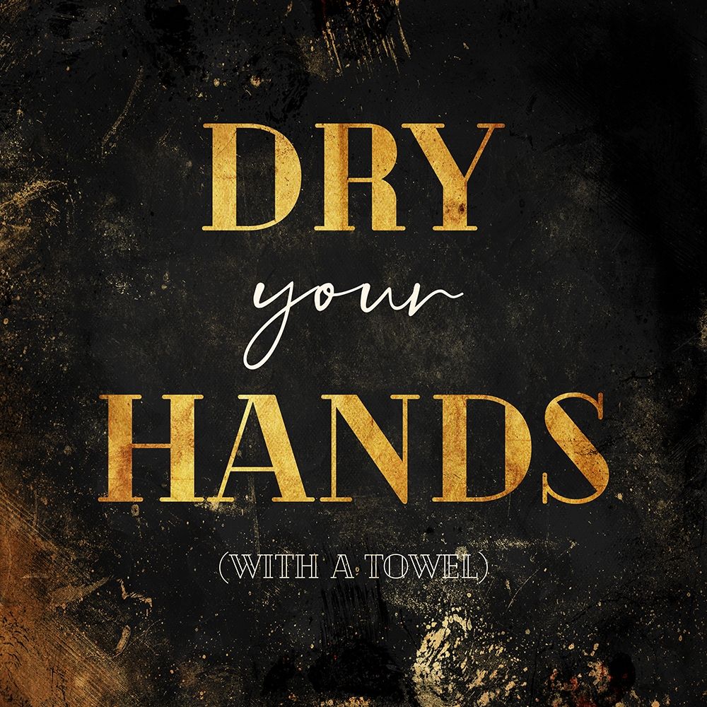 Dry Your Hands art print by Milli Villa for $57.95 CAD