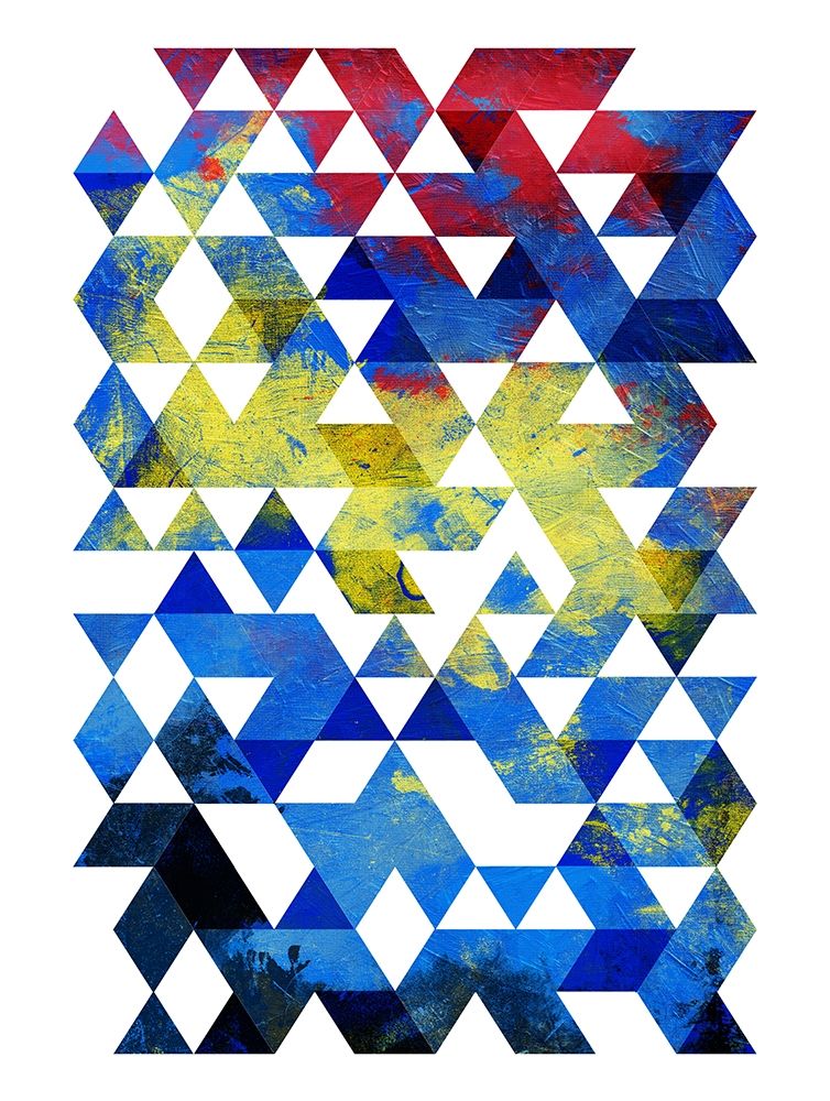 Pop Triangles art print by OnRei for $57.95 CAD