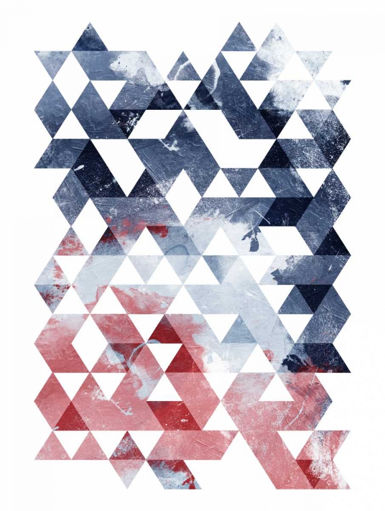 Americana Triangles art print by OnRei for $57.95 CAD