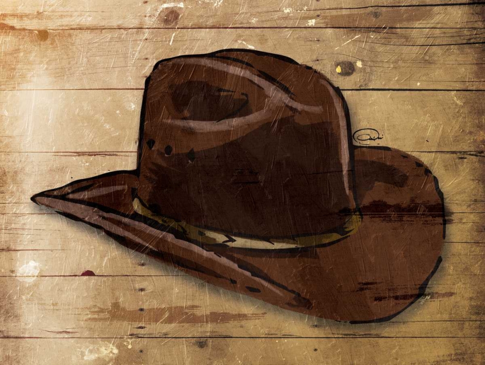 Sketched Hat art print by OnRei for $57.95 CAD