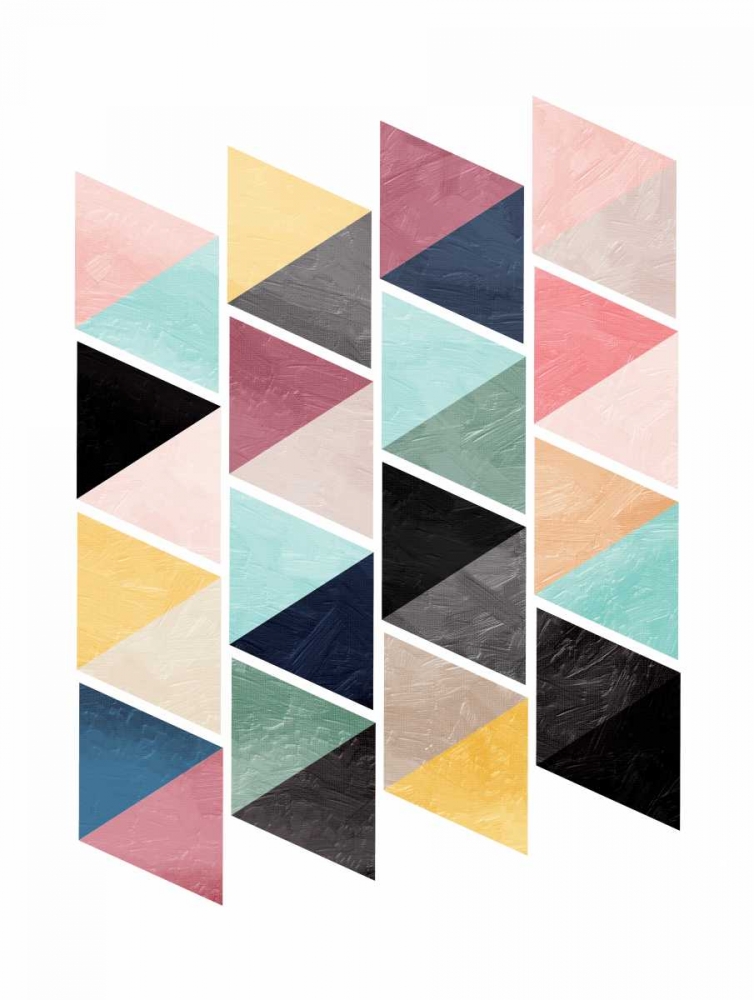 School Of Triangles art print by OnRei for $57.95 CAD