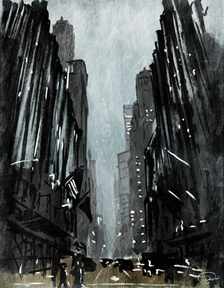 Street View art print by OnRei for $57.95 CAD