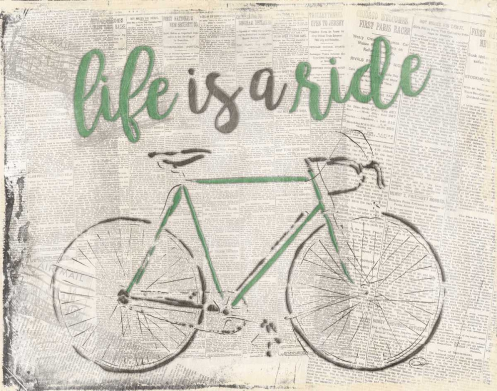Is A Ride art print by OnRei for $57.95 CAD