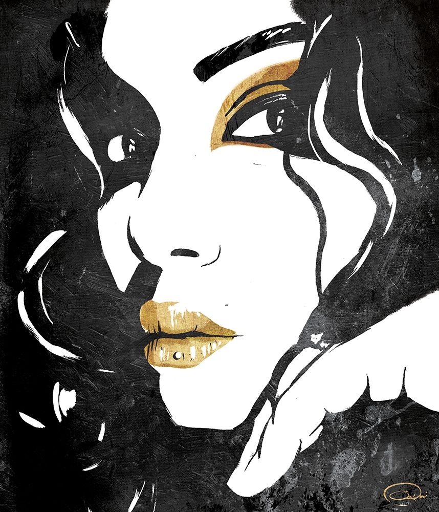 Divine Gold art print by OnRei for $57.95 CAD