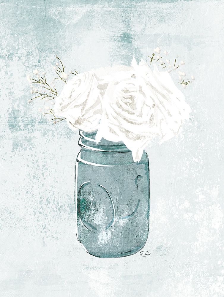 Flowers In A Jar art print by OnRei for $57.95 CAD