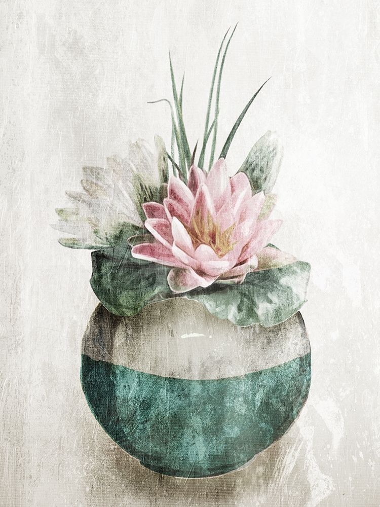 Water Lilly In Vase art print by OnRei for $57.95 CAD
