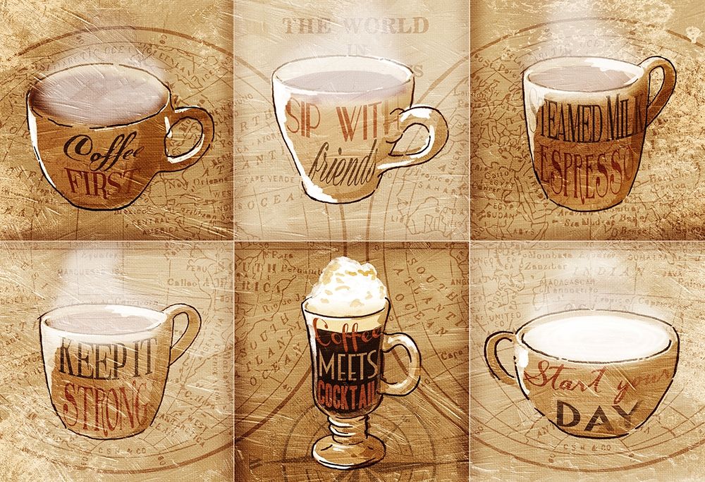 Coffee Crew art print by OnRei for $57.95 CAD