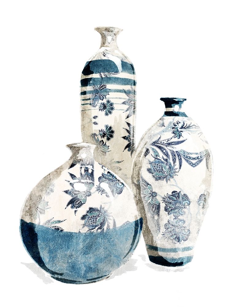 White China Vases art print by OnRei for $57.95 CAD