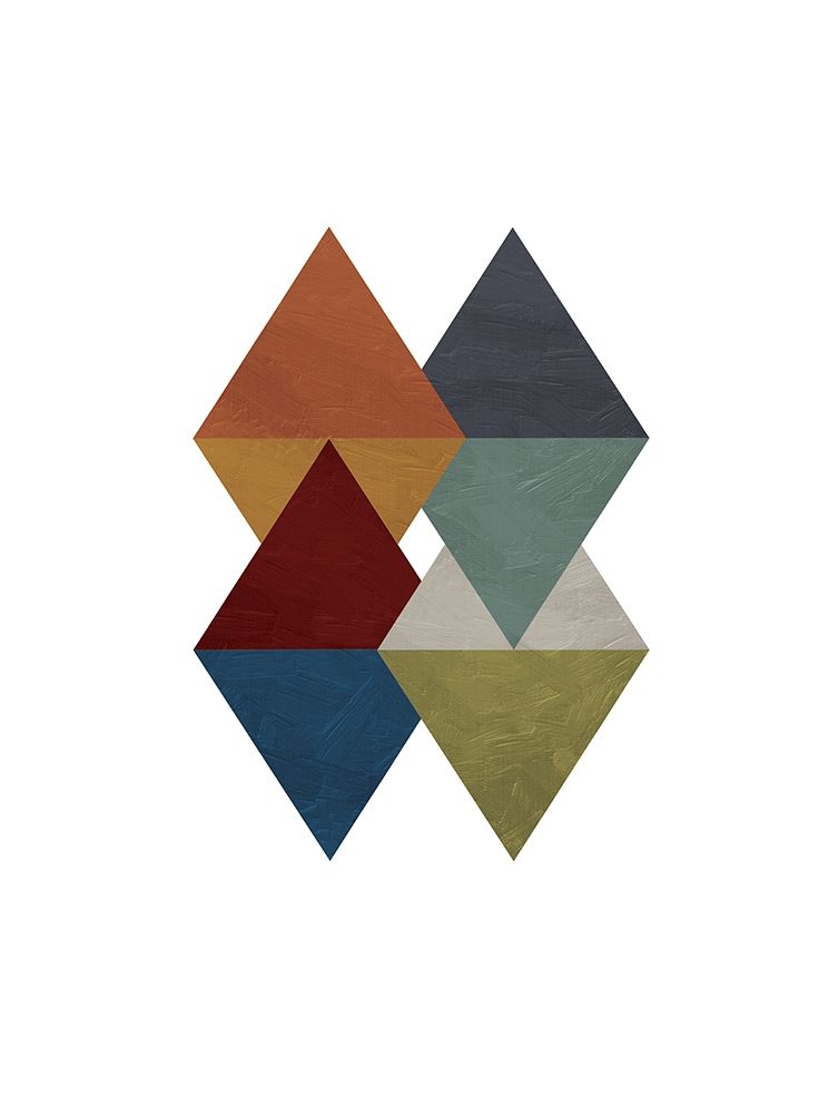 Triangle Overlay Fall art print by OnRei for $57.95 CAD
