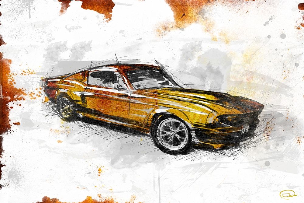 Car Rust art print by OnRei for $57.95 CAD