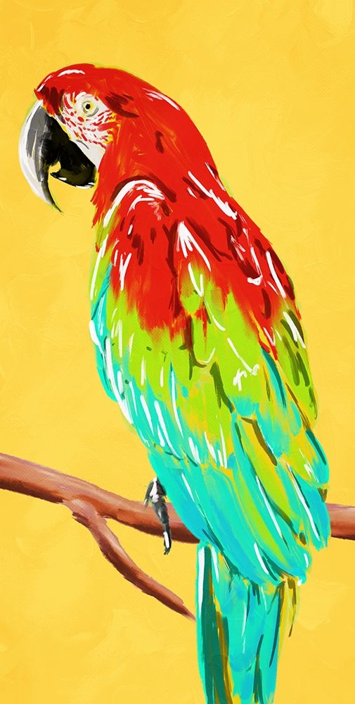 Fun Parrot 2 art print by OnRei for $57.95 CAD