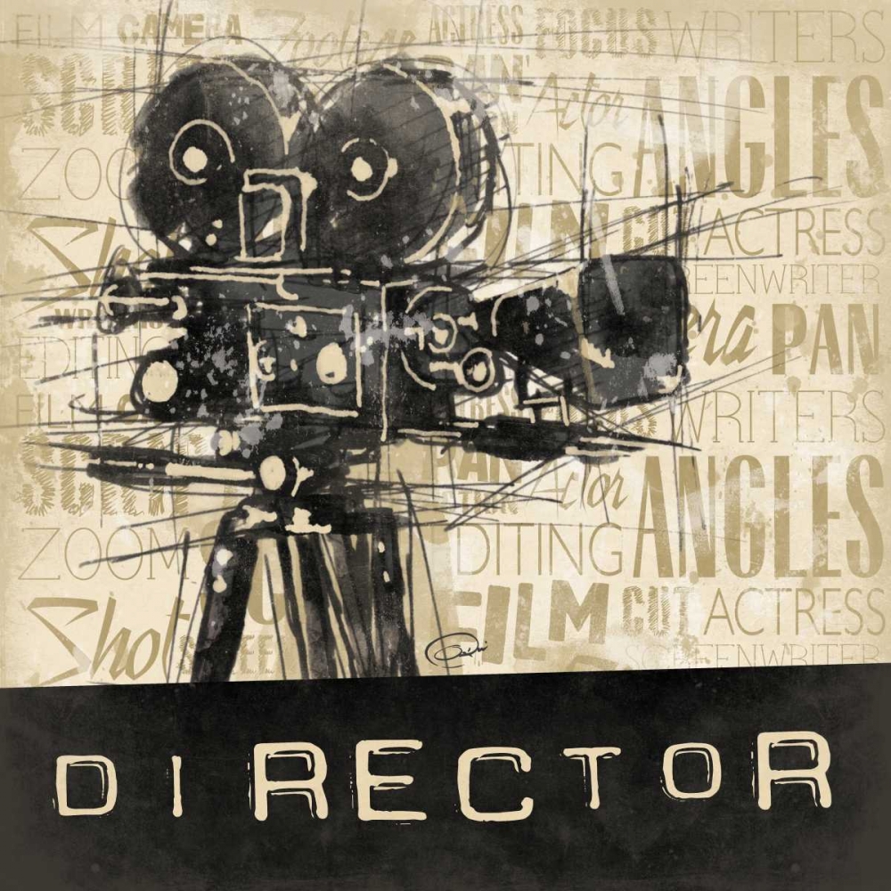 Director art print by OnRei for $63.95 CAD
