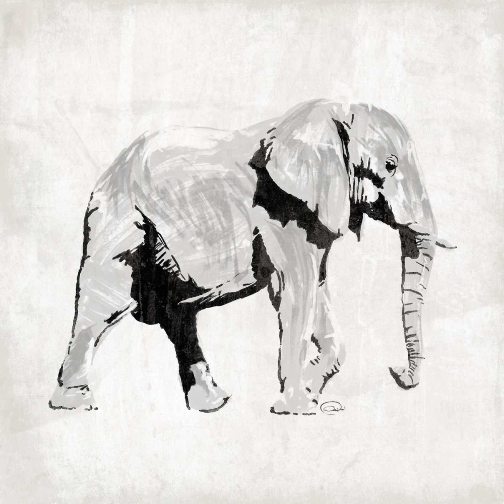 Elephant art print by OnRei for $63.95 CAD