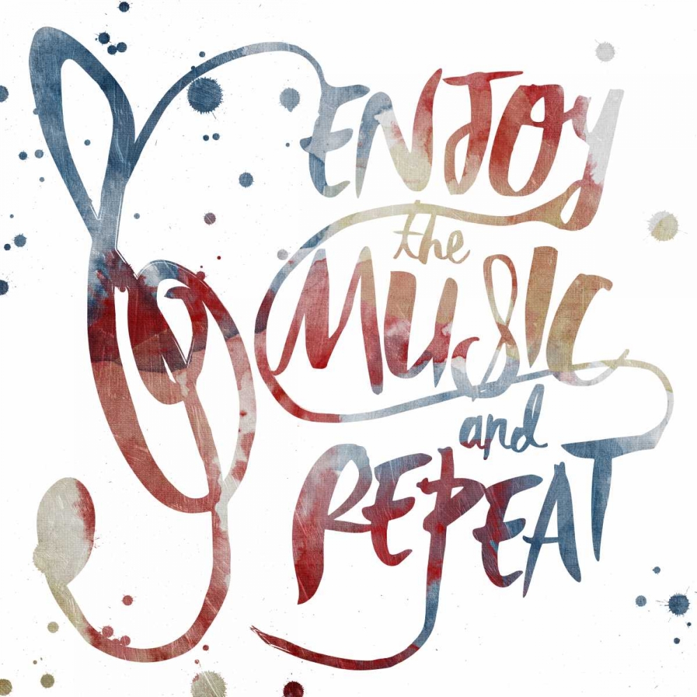 Enjoy the Music art print by OnRei for $57.95 CAD