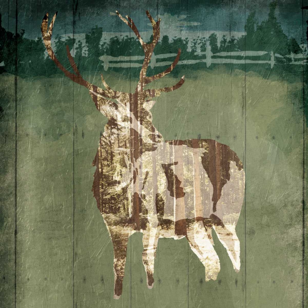 Deer In The Field art print by OnRei for $57.95 CAD