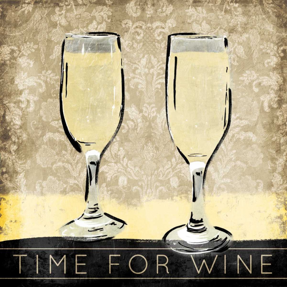 Time For Wine art print by OnRei for $57.95 CAD