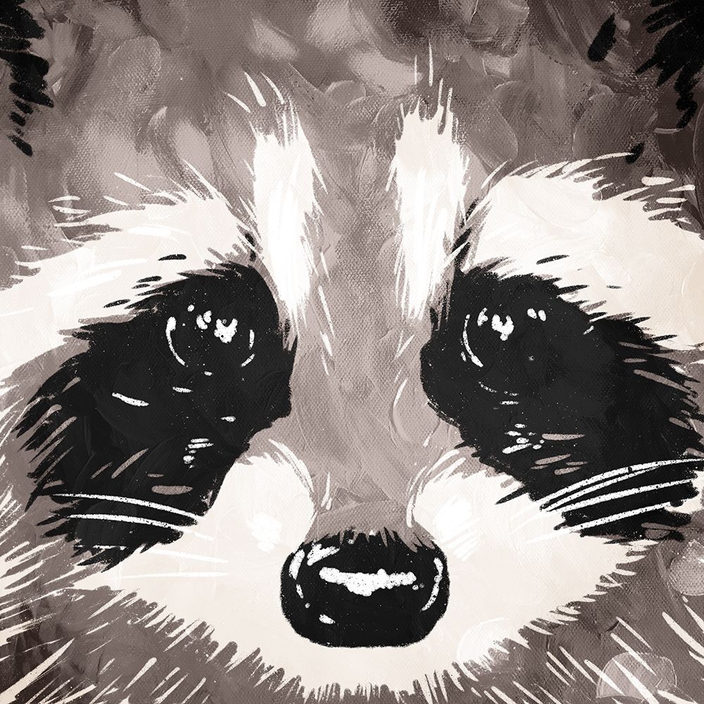 Racoon Eyes art print by OnRei for $57.95 CAD