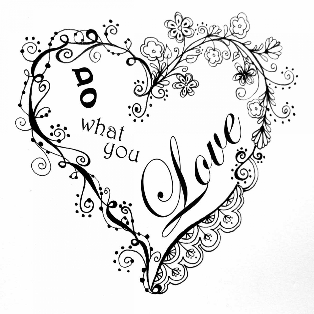 Do What You Love art print by Debbie Pearson for $57.95 CAD