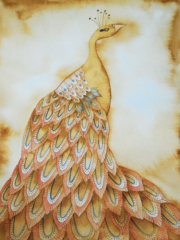 Natural Peacock art print by Pam Varacek for $57.95 CAD