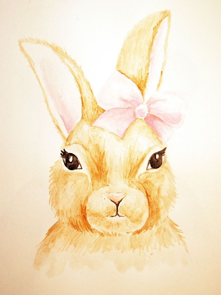 Cute Bunny art print by Pam Varacek for $57.95 CAD