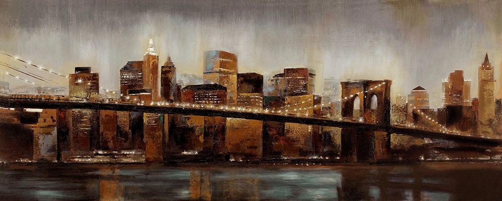 Rusted Brooklyn 1 art print by Sunny for $57.95 CAD