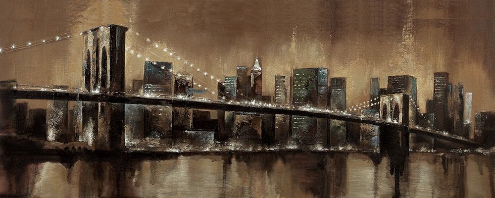 Bronze Brooklyn art print by Sunny for $57.95 CAD
