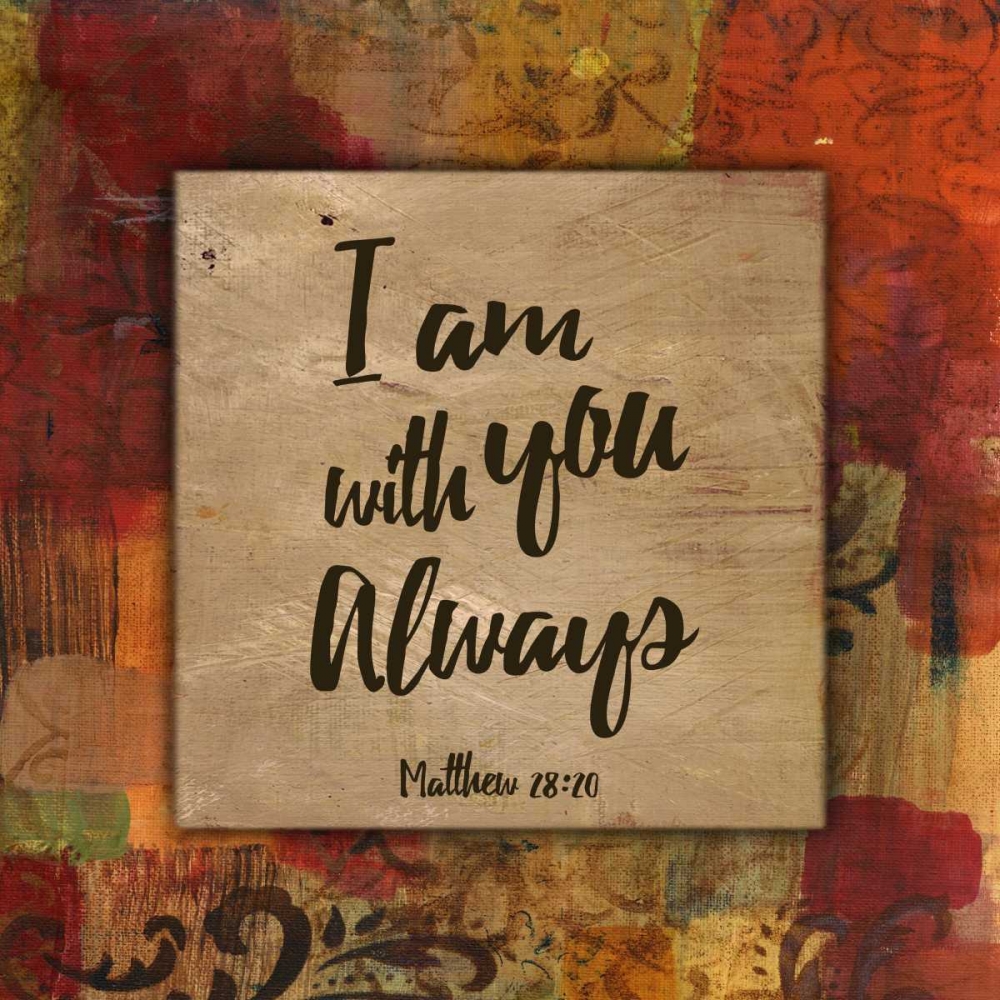 I am with you always Autumn Blooms art print by Smith Haynes for $57.95 CAD