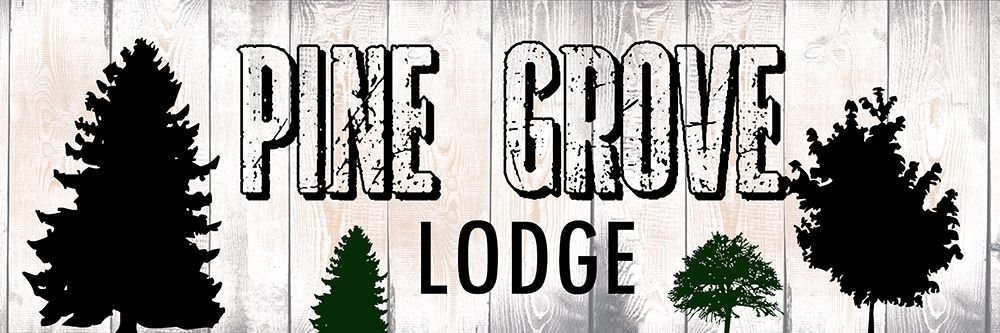 Pine Grove Lodge art print by Sheldon Lewis for $57.95 CAD